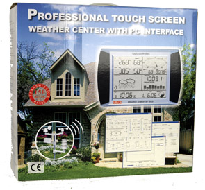 Wireless Weather Station - Professional Touch Screen Wireless Weather Station